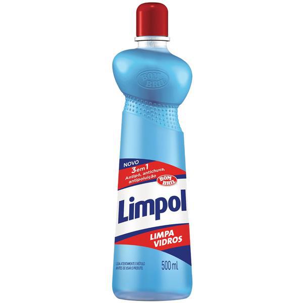 LIMPA VIDRO LIMPOL 3 EM 1 SQUEEZE 500ML
