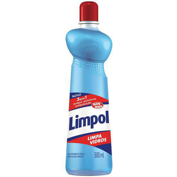 LIMPA VIDRO LIMPOL 3 EM 1 SQUEEZE 500ML