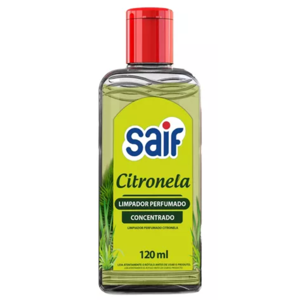 LIMPADOR PERFUMADO CONCENTRADO CITRONELA SAIF 120ML