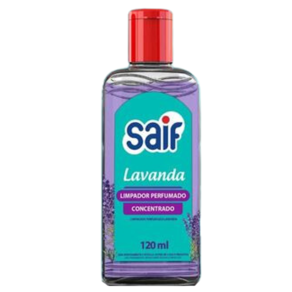 LIMPADOR PERFUMADO CONCENTRADO LAVANDA SAIF 120ML