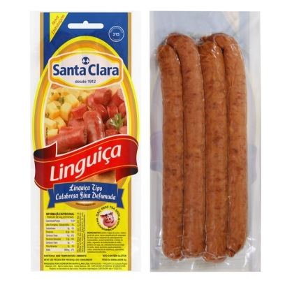 LINGUICA  SANTA CLARA PAIO 340G