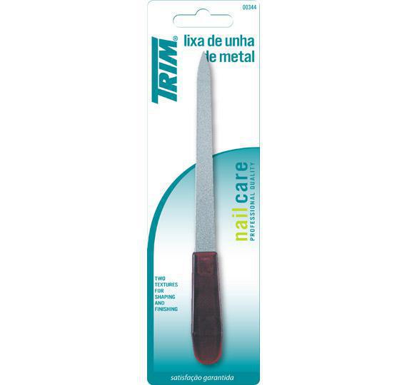 LIXA UNHA TRIM CABO METAL