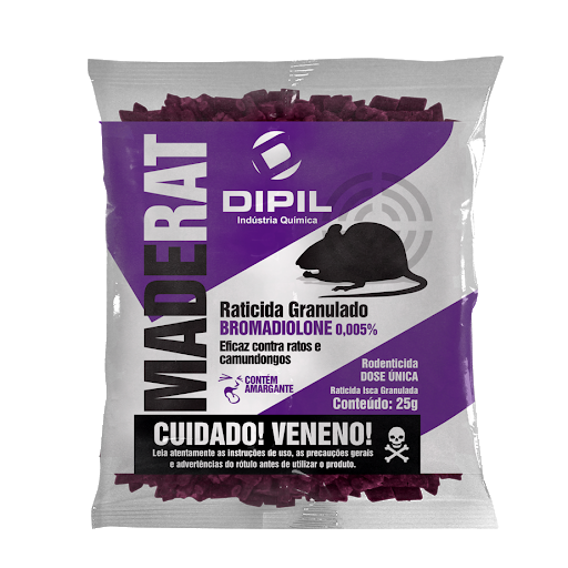 MADERAT RATICIDA GRANULADO 25G