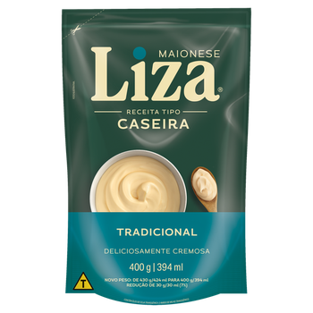 MAIONESE LIZA CASEIRA SCH 400