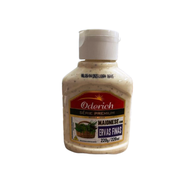 MAIONESE ODERICH ERVAS FINAS REMIUM 220G