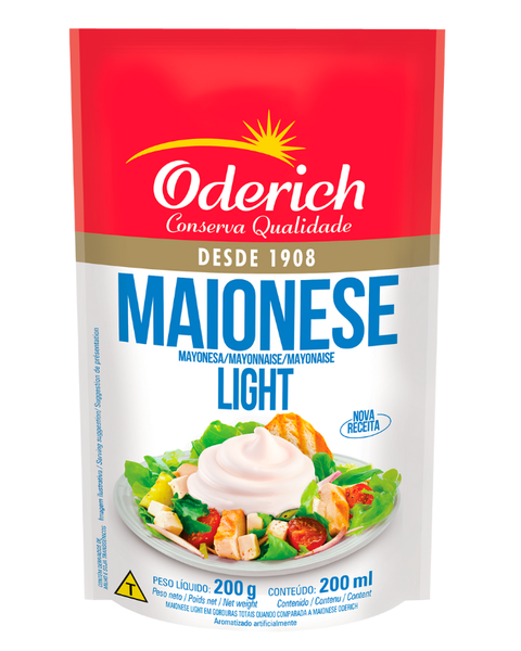 MAIONESE ODERICH LIGHT SCH 200G