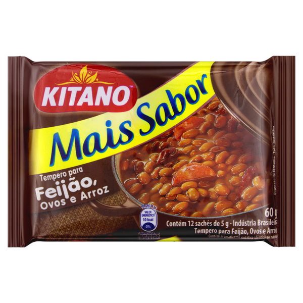 MAIS SABOR KITANO FEIJAO 60G