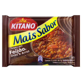 MAIS SABOR KITANO FEIJAO 60G