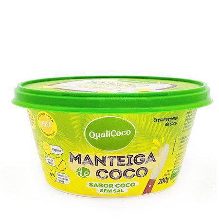 MANTEIGA COCO QUALICOCO C/SAL 200G