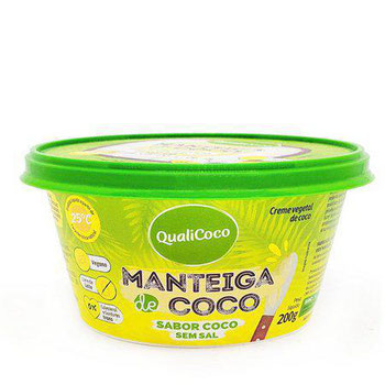 MANTEIGA COCO QUALICOCO C/SAL 200G