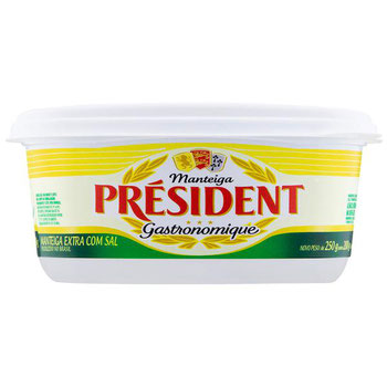 MANTEIGA PRESIDENT PT C SAL 200G