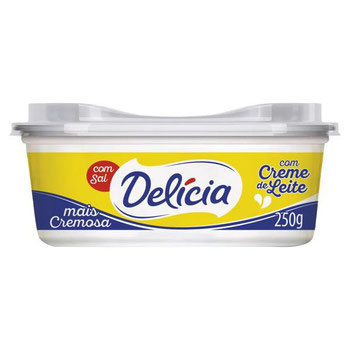 MARG DELICIA C/ CREME DE LEITE C/ SAL 250G