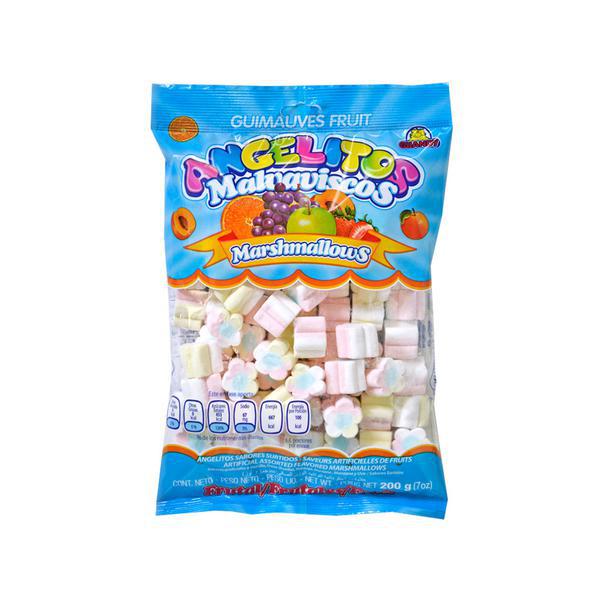MARSHMALLOWS ANGELITOS FLOR FRUTAS 200G