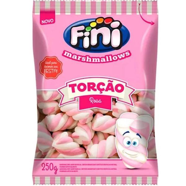 MARSHMALLOWS FINI TORCAO ROSA 250G