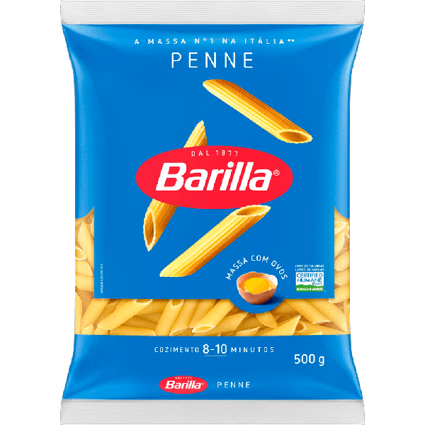 MASSA BARILLA PENNE PCT 500G