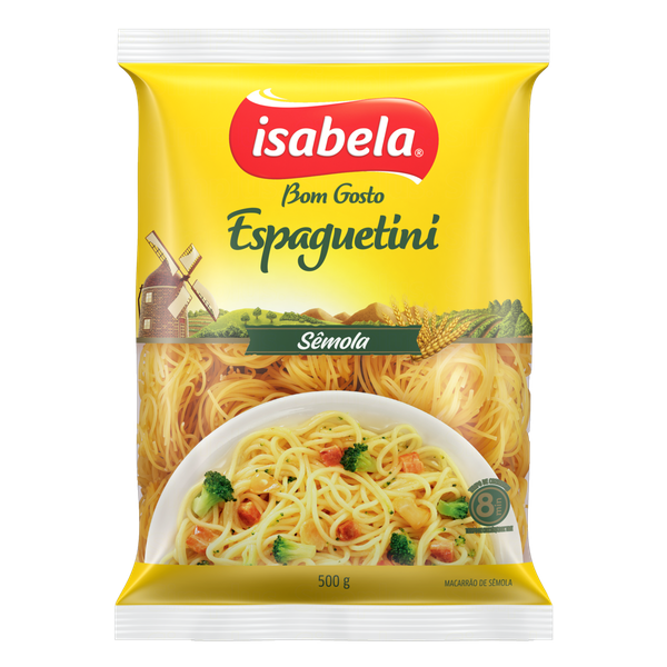 MASSA ISABELA BOM GOSTO ESPG 500G