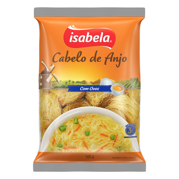 MASSA ISABELA CABELO DE ANJO 500G
