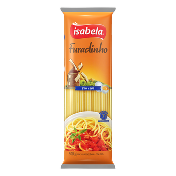 MASSA ISABELA FURADINHA 500G