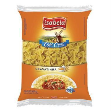 MASSA ISABELA GRAVATINHA 500G