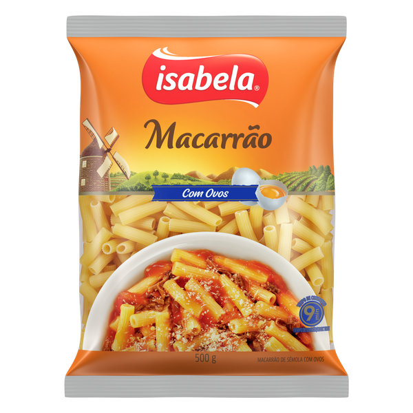 MASSA ISABELA MACARRAO 500G
