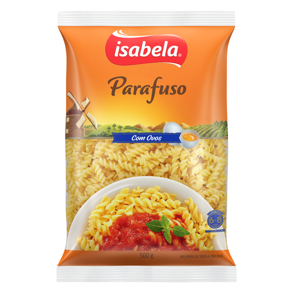 MASSA ISABELA PARAFUSO 500G