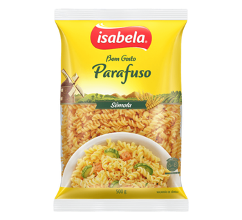 MASSA ISABELA PARAFUSO SEMOLA 400G