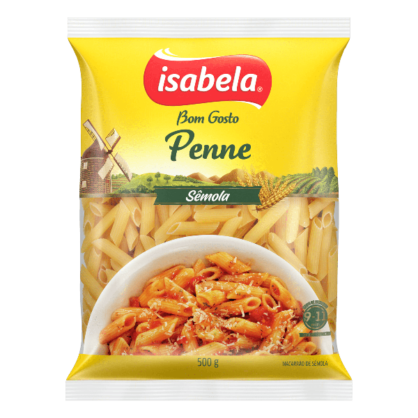 MASSA ISABELA PENNE SEMOLA 400G