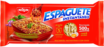 MASSA NISSIN ESPAGUETE T5 500G