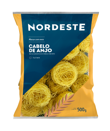 MASSA NORDESTE CABELO DE ANJO 500G