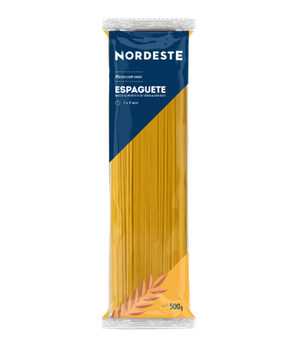 MASSA NORDESTE ESPAGUETE 500G