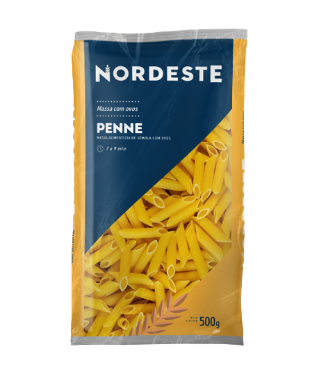 MASSA NORDESTE PENNE 500G