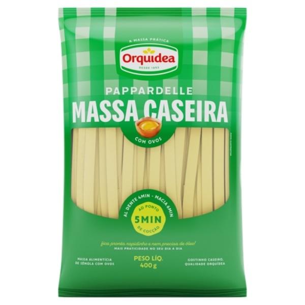 MASSA ORQUIDEA CASEIRA PAPPARDELLE 400G