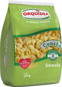 MASSA ORQUIDEA CONCHA SEMOLA 500G