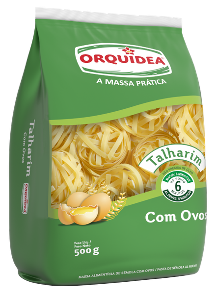 MASSA ORQUIDEA NINHO TALHARIM 500G