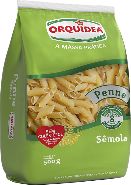 MASSA ORQUIDEA PENNE SEMOLA 500G