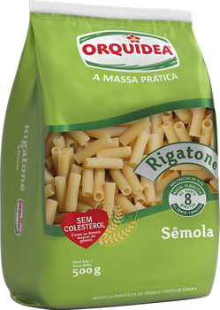 MASSA ORQUIDEA RIGATONE SEMOLA 500G