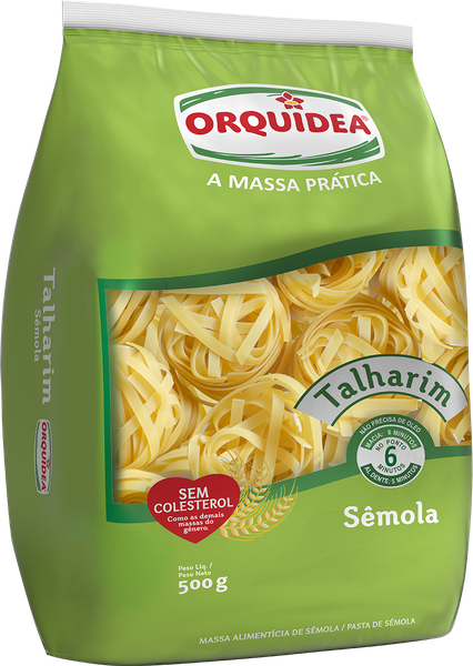 MASSA ORQUIDEA TALHARIM SEMOLA 500G