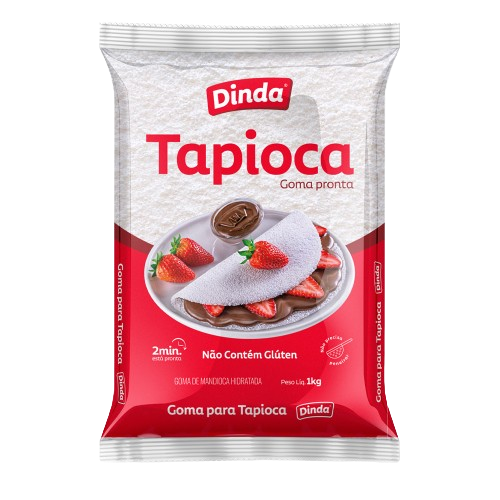 MASSA PRONTA PARA TAPIOCA DINDA 1KG