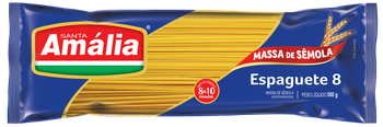 MASSA SANTA AMALIA ESPAGUETE SEMOLA 500G