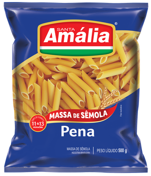 MASSA SANTA AMALIA PENA SEMOLA 500G