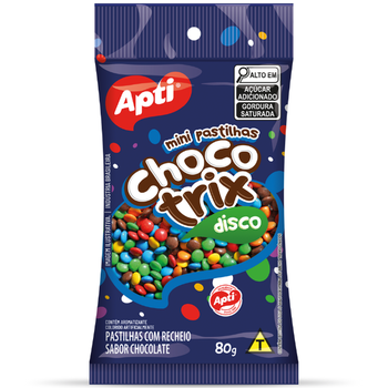 MINI PASTILHAS CHOC TRIX APTI 80G