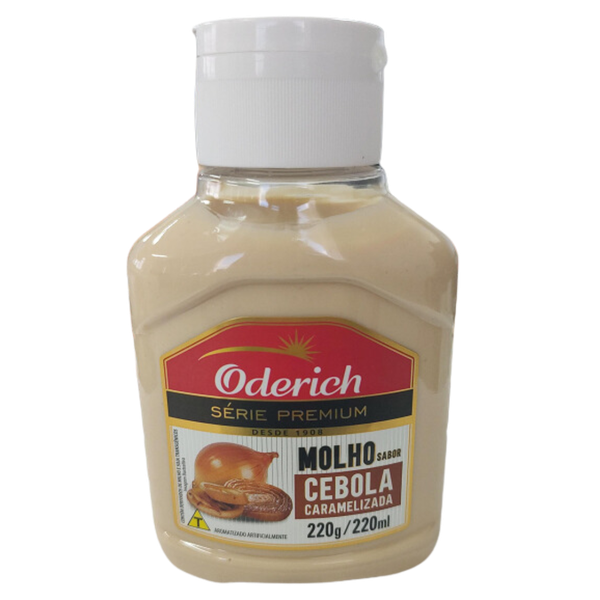 MOLHO CEBOLA CARAMELIZADA BISNAGA ODERICH PREMIUM 220G