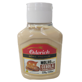 MOLHO CEBOLA CARAMELIZADA BISNAGA ODERICH PREMIUM 220G