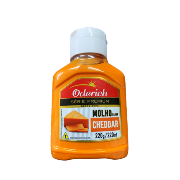 MOLHO CHEDDAR  BISNAGA ODERICH PREMIUM 220G