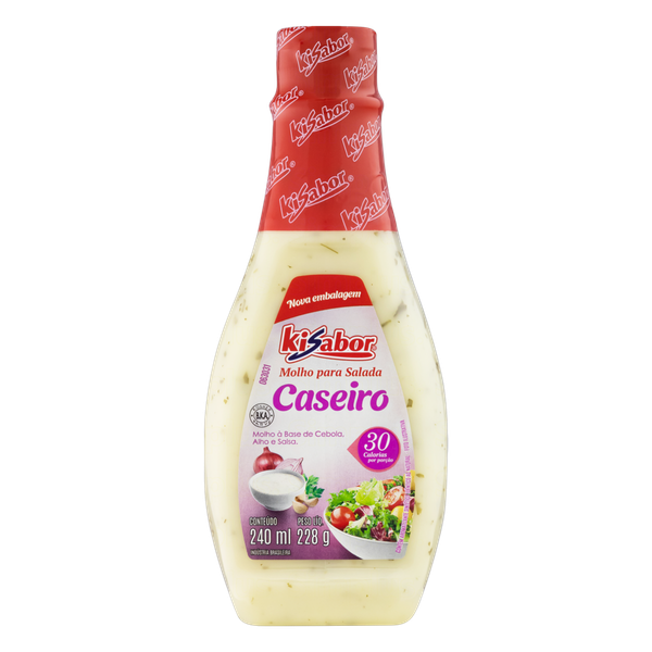 MOLHO KISABOR CASEIRO 240ML
