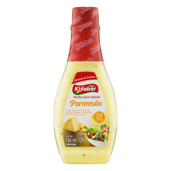 MOLHO KISABOR PARMESAO 240ML