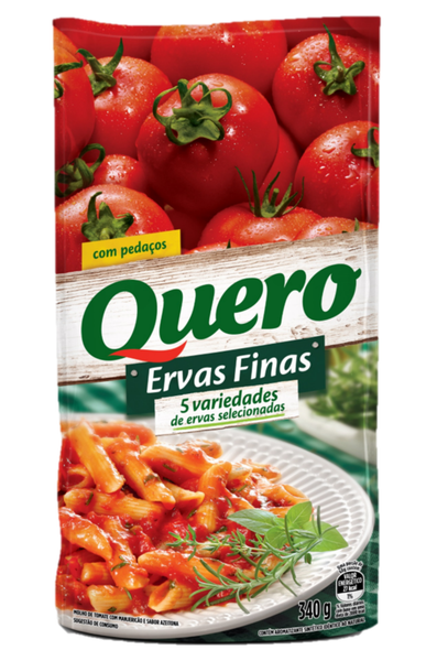 MOLHO QUERO ERVAS FINAS 340G