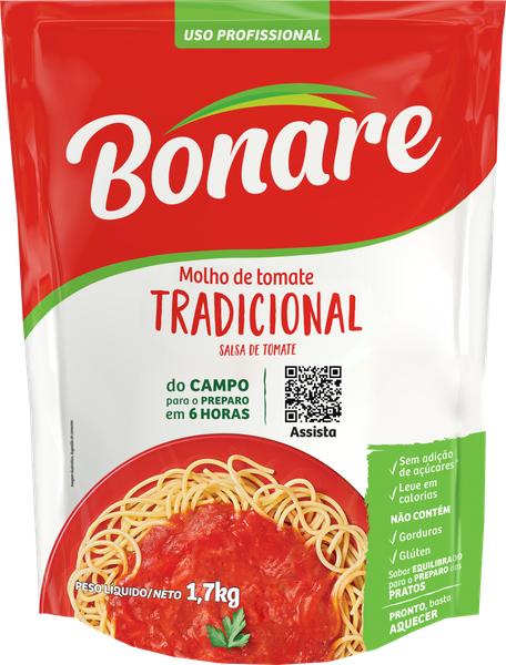 MOLHO TOM.BONARE TRAD.POUCH 1,7KG