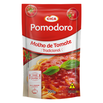 MOLHO TOMATE POMODORO TRAD SCH 300G