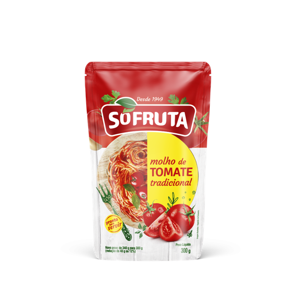 MOLHO TOMATE SOFRUTA TRAD   300G